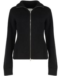 Maison Margiela - Wool Cardigan With Zipper - Lyst