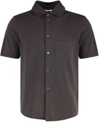 Our Legacy - Analog Short Sleeve Cotton Shirt - Lyst