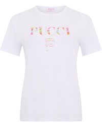 PUCCI - Jersey T-Shirt With Print - Lyst