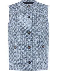 Gucci - Vest With Decorative Buttons - Lyst