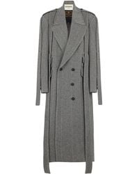 Batakovic - Long Wool Coat - Lyst