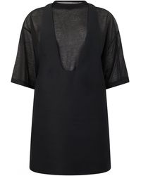Balenciaga - Tunic With V-Neck - Lyst
