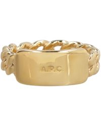 A.P.C. - Darwin Brass Ring - Lyst
