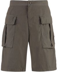 Aspesi - Cotton Cargo Bermuda Shorts - Lyst