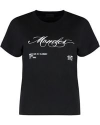 Moncler - Cotton Crew-Neck T-Shirt - Lyst