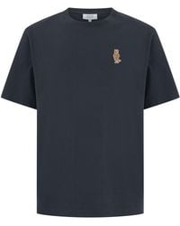 Maison Kitsuné - Short-Sleeve Cotton T-Shirt T-Shirts - Lyst