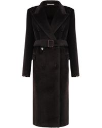 0205 Tagliatore - Faux Fur Coat - Lyst