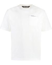 Palm Angels - Cotton Crew-Neck T-Shirt - Lyst