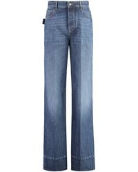 Bottega Veneta - Jeans wide-leg - Lyst