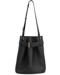 Tom Ford - Medium Bucket Bag With Adjustable Shoulder Strap And Buckle Closure - Lyst