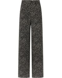 Max Mara - Wide Polyesters Pants - Lyst