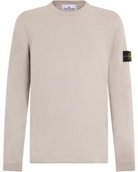 Stone Island - Crew Neck Sweater With Long Sleeves - Lyst