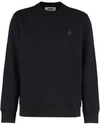 Golden Goose - Felpa girocollo in cotone - Lyst