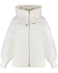 Pinko - Crusca Hooded Short Down Jacket - Lyst