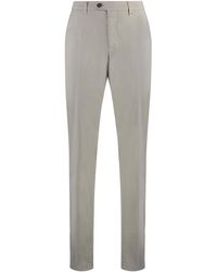 Canali - Slim Fit Chino Trousers - Lyst