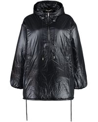 Saint Laurent - Nylon Windbreaker Jacket Polyester; Polyamide Trench & Raincoats - Lyst