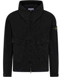 Stone Island - All-Weather Windbreaker - Lyst