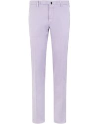Slowear - Slim Fit Cotton Pants - Lyst
