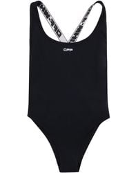 off white one piece swimsuit