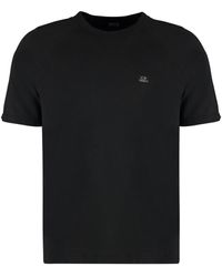 C.P. Company - Cotton Crew-Neck T-Shirt - Lyst
