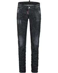 DSquared² - Skinny Mid Rise Jeans - Lyst