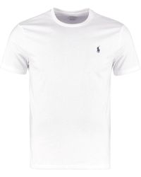 Polo Ralph Lauren - T-shirt girocollo in cotone - Lyst