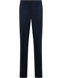 Slowear - Slim Fit Cotton Trousers - Lyst