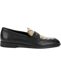 Burberry - Tartan Moccasin - Lyst