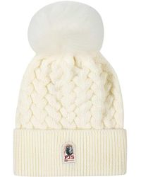 Parajumpers - Knitted Beanie With Pom-pom - Lyst