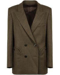 Blazé Milano - Blazer doppiopetto in lana - Lyst