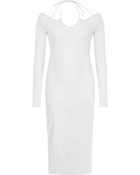 LES FILLES D'EVA - Midi Dress With Long Sleeves - Lyst
