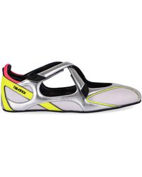 The Attico - Holographic Ballerina Silver Floor 01 - Lyst