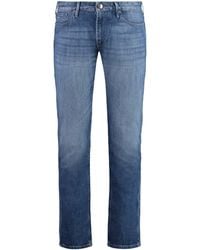 Emporio Armani - 5-pocket Slim Fit Jeans - Lyst