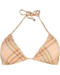 Burberry - Triangle Bikini Top - Lyst