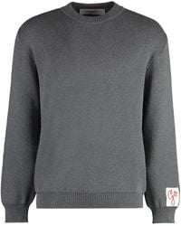 Golden Goose - Golden Cotton Crewneck Sweater - Lyst