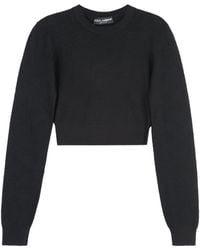 Dolce & Gabbana - Maglione girocollo a maniche lunghe - Lyst