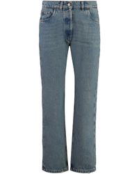 Prada - Jeans straight leg a 5 tasche - Lyst