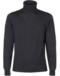 Drumohr - Turtleneck Merino Wool Sweater - Lyst