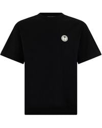 Palm Angels - Cotton T-Shirt With Short Sleeves - Lyst