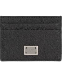 Dolce & Gabbana - Card Holder With Logo - Lyst
