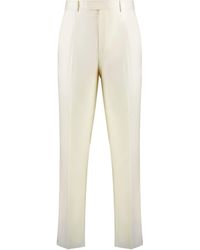 ZEGNA - Premium Wool Trousers For - Lyst
