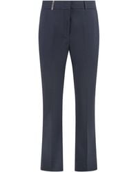 Peserico - Pantaloni in cotone - Lyst