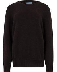 Prada - Maglione in lana e cachemire - Lyst