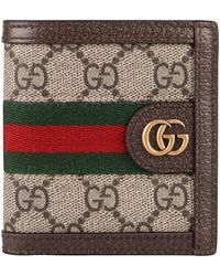 Gucci - Ophidia Flap-over Wallet - Lyst