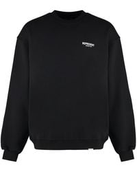 Represent - Crew-Neck Cotton Sweatshirt Sweatshirts - Lyst