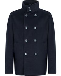 Herno - Jacket With Double-Breasted Closure - Lyst