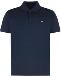 Paul & Shark - Solid Shirt Collar Polo - Lyst