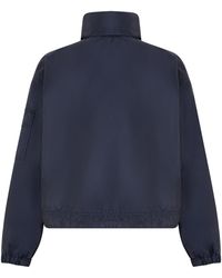Moncler - Jacket Marmacy Dark Polyamide Trench & Raincoats - Lyst