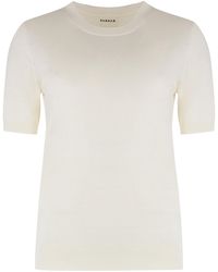 P.A.R.O.S.H. - Linfa Short Sleeve Sweater - Lyst