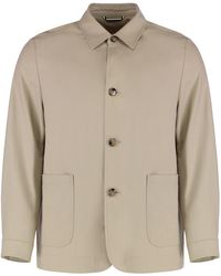 BOSS - Overshirt With Buttons - Lyst